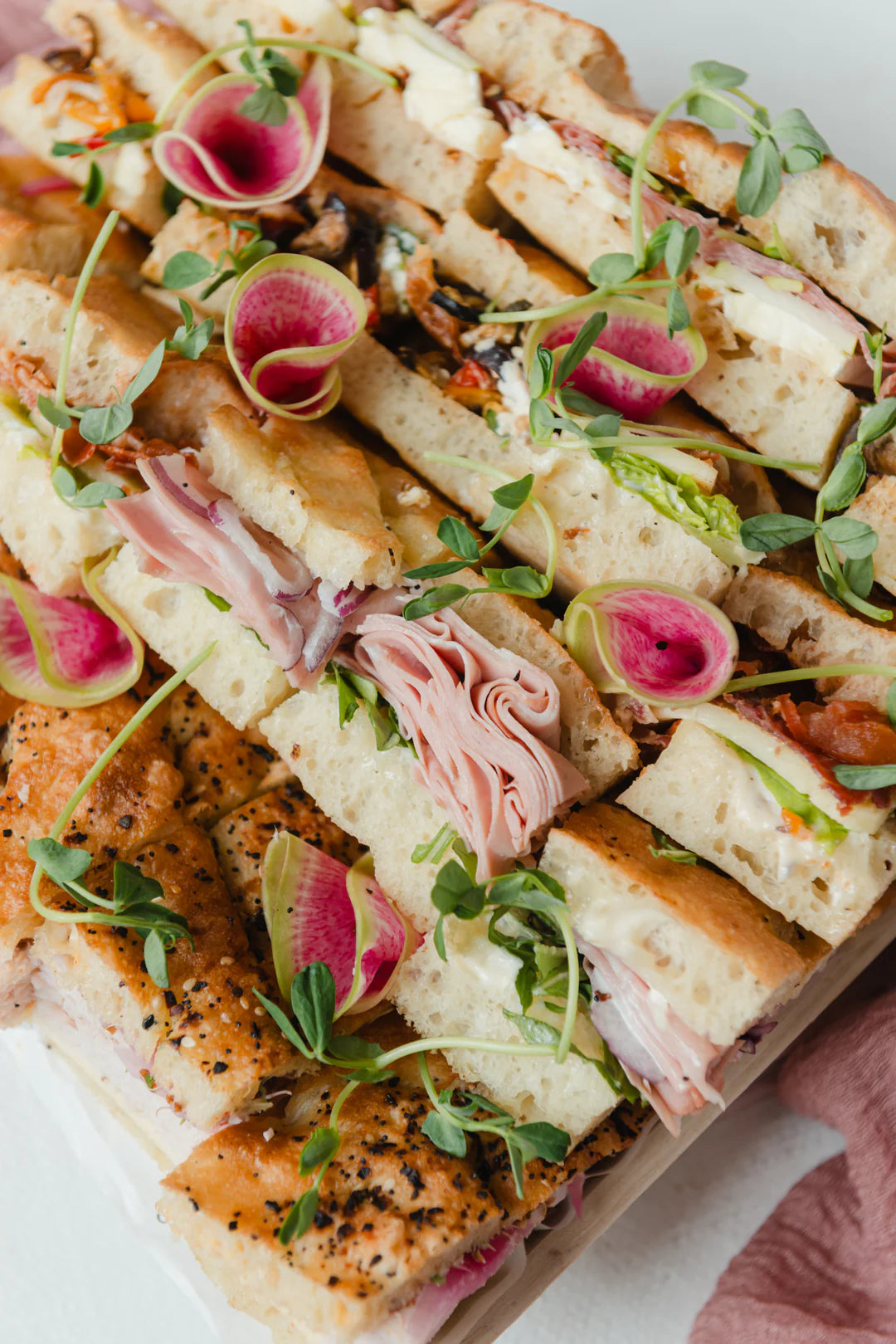 Mix Artisan Sandwiches Platter (Order of 30)