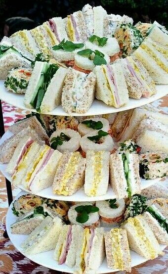 Mix Tea Sandwiches Platter (Order of 30)