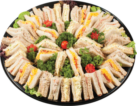 Mix Tea Sandwiches Platter (Order of 30)