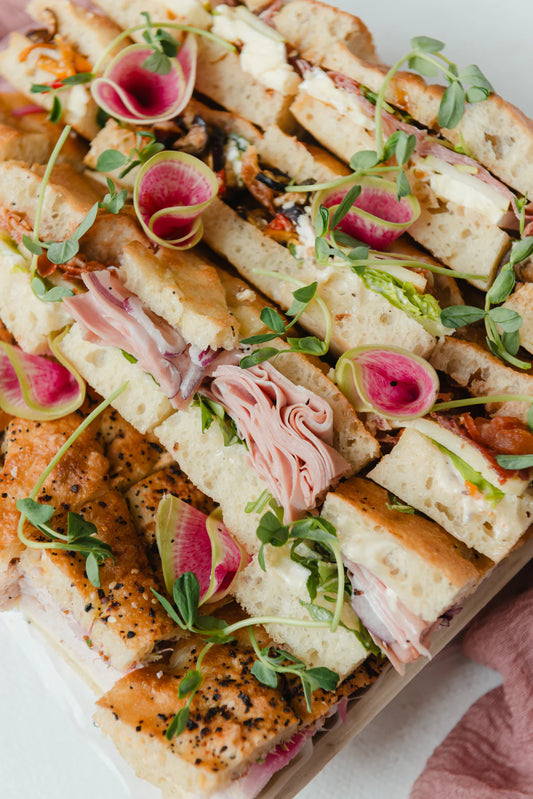 Mix Artisan Sandwiches Platter (Order of 30)