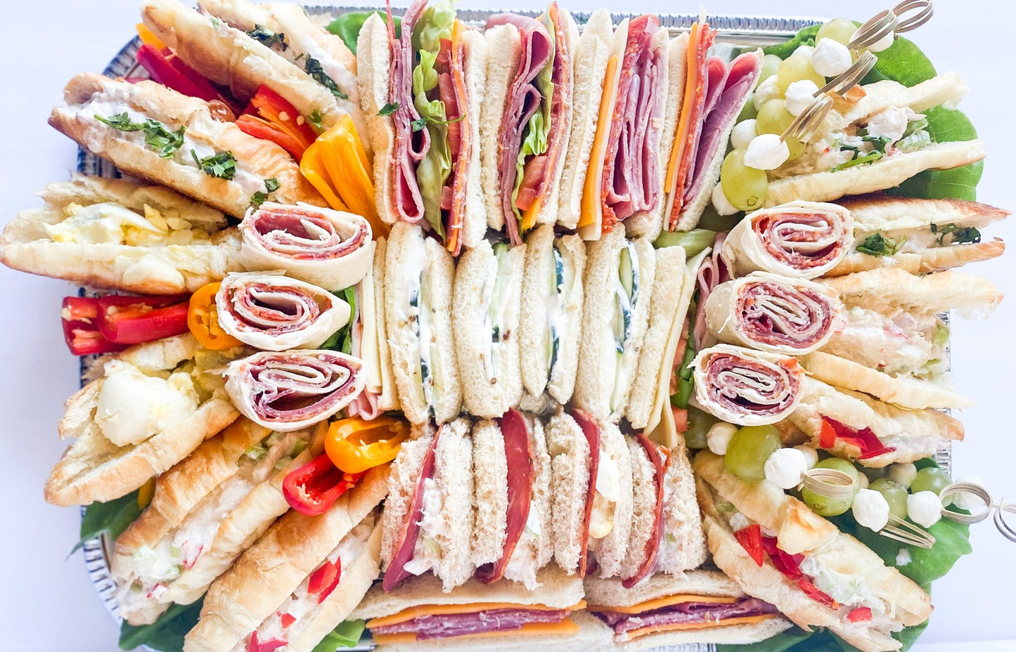 Mix Artisan Sandwiches Platter (Order of 30)